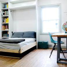 Minimalist, Loft-Style Kid's Bedroom 