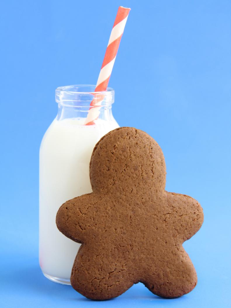 Gingerbread Man and Glass of Milk