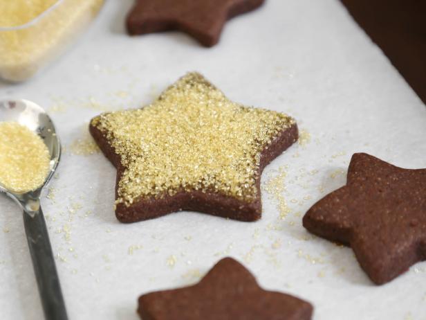 Star Shaped Chocolate Cookie