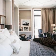 Textural Art Deco Bedroom