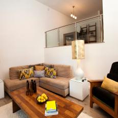 Airy, Loft-Style Living Room
