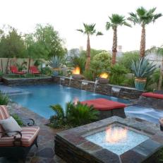 Pool and Patio Adheres to Feng Shui