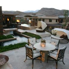 Mixed-Color and Multidimensional Transitional Pool 