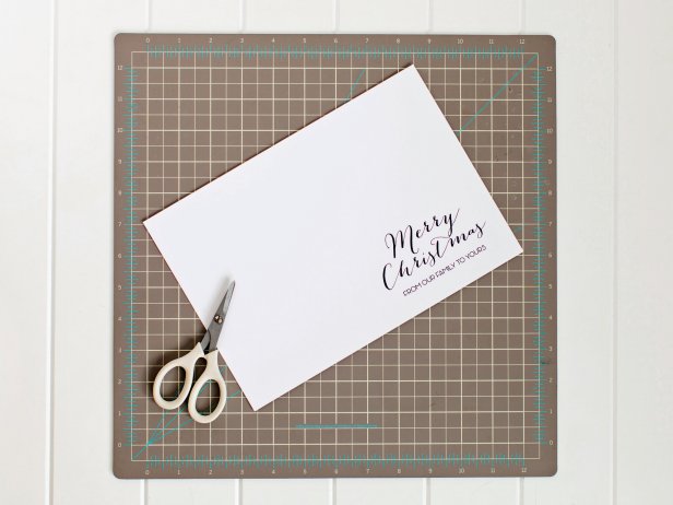 Free Printable Holiday Card Template With Scissors