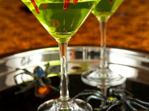 Zombie Slime Shooters Halloween Cocktail Recipe