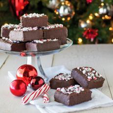 Christmas Chocolate Covered Peppermint Crispies 