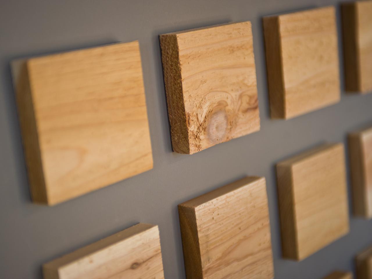 Wood Squares On Wall Interior Design Ideas Photo Page