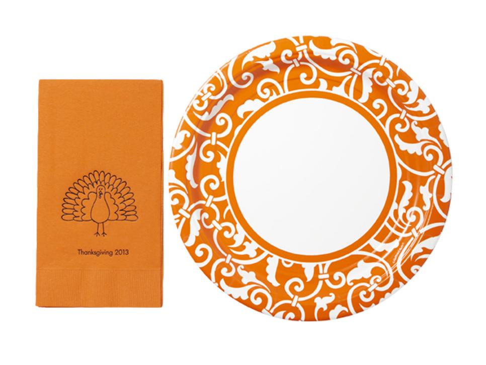 Disposable Plates and Napkins