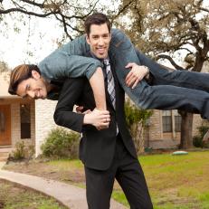 Property Brothers In Front of House