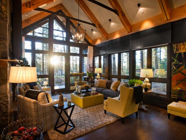 Rustic Living Room - 75 Beautiful Rustic Living Room With Blue Walls Pictures Ideas December 2020 Houzz / Doing so will make any living room feel grand and spacious.