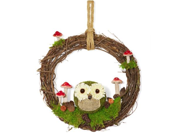 Owl DIY Wreath