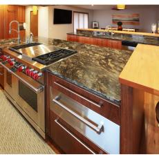 Professional Appliances Upgrade Contemporary Kitchen