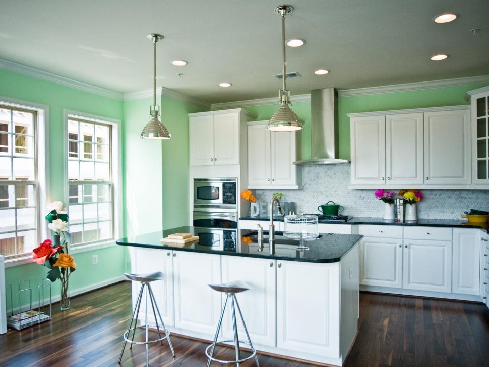 Ideas For Painting Kitchen Cabinets Pictures From Hgtv Hgtv