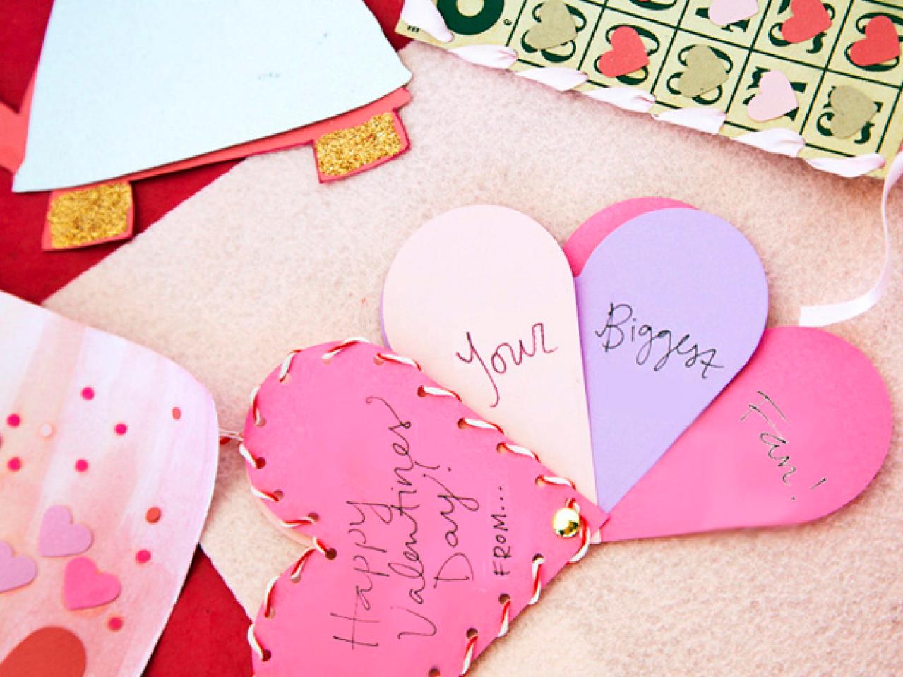 Kids' Craft: Biggest Fan Valentine | HGTV
