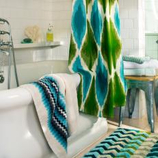 Infuse a Bathroom With Fun Colors and Patterns