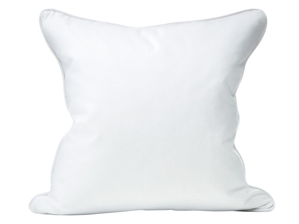 blank throw pillow