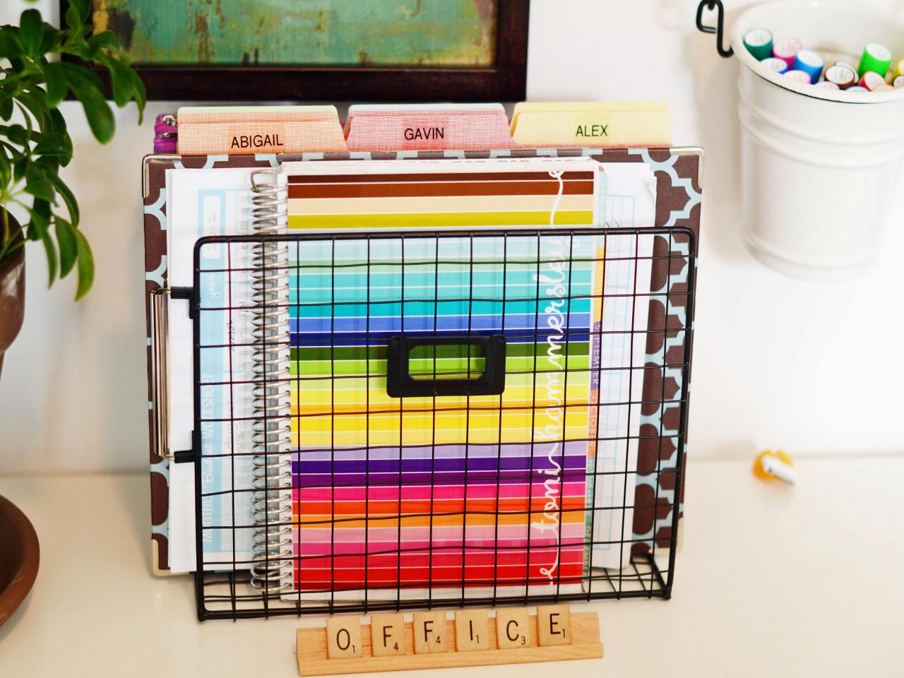 10 Steps to an Organized Home Office, Home Office Organization Ideas