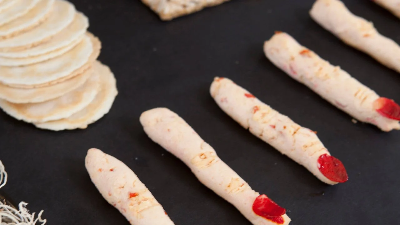 Halloween Party Food: Spooky Goat Cheese Fingers | HGTV
