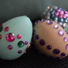 Rhinestone Easter Eggs