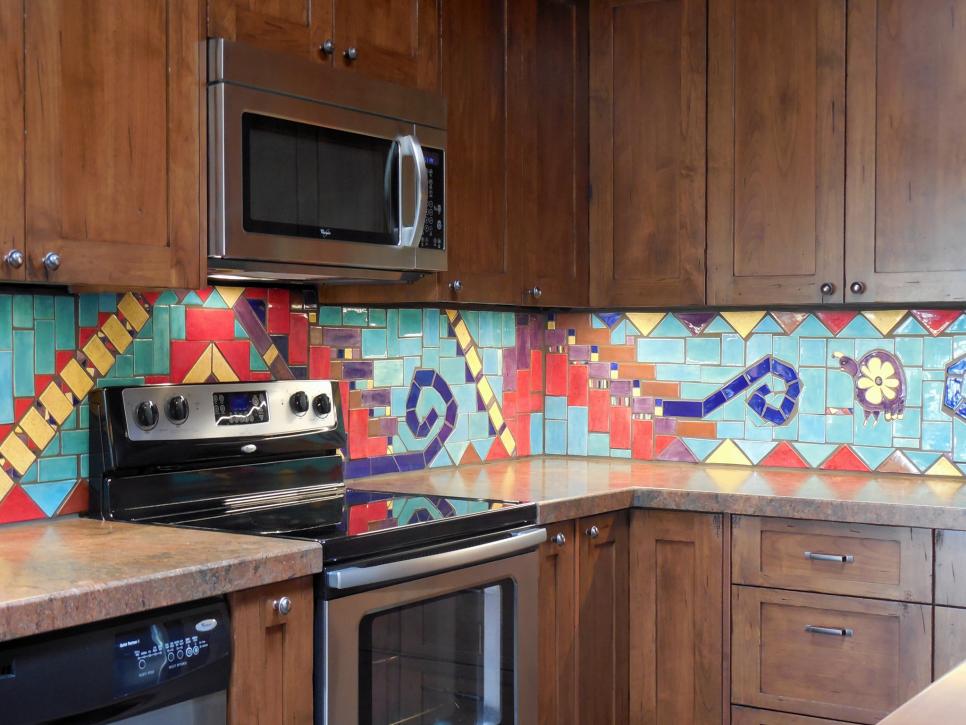 Mosaic Backsplashes Pictures Ideas, Ceramic Tile Mosaic Kitchen Backsplash