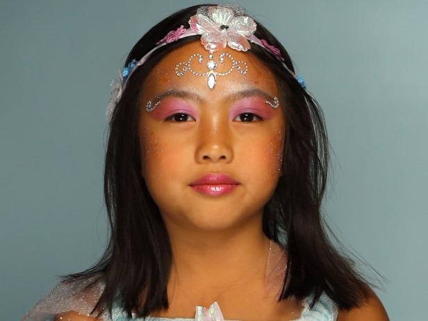 Girl in Fairy Princess Costume 