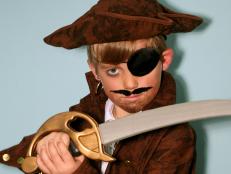 Pirate Halloween Costume Makeup 