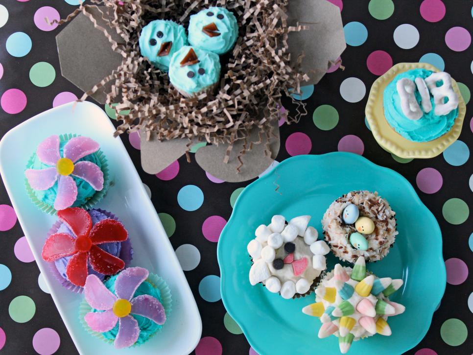 One Cupcake Recipe, 13 Decorating Ideas