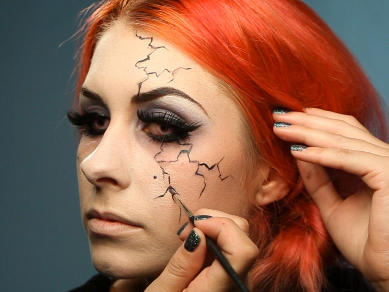 Adult Halloween Makeup Tutorial Glam Dark Fairy HGTV