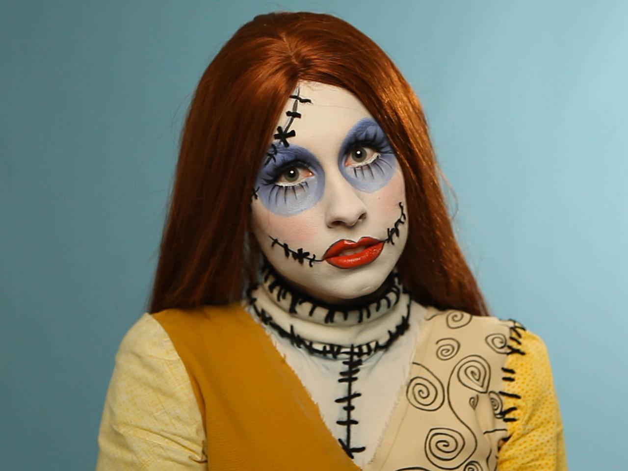 halloween scary art cosplay makeup kit