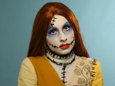 Creepy Ragdoll Halloween Makeup and Costume