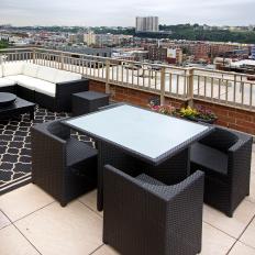 Outdoor Rooftop Lounge
