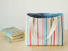 Kids' Craft: Lined Fabric Bag