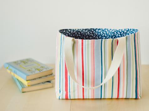 Make an Easy-to-Sew Lined Tote Bag