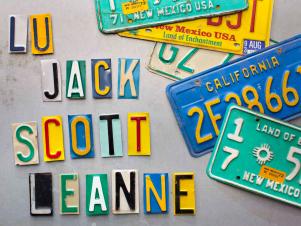 License Plate Magnets