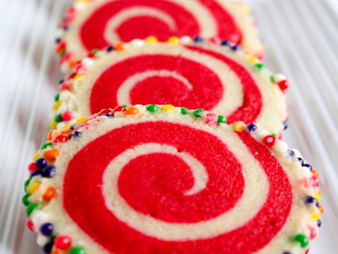 Colorful Spiral Cookies Recipe