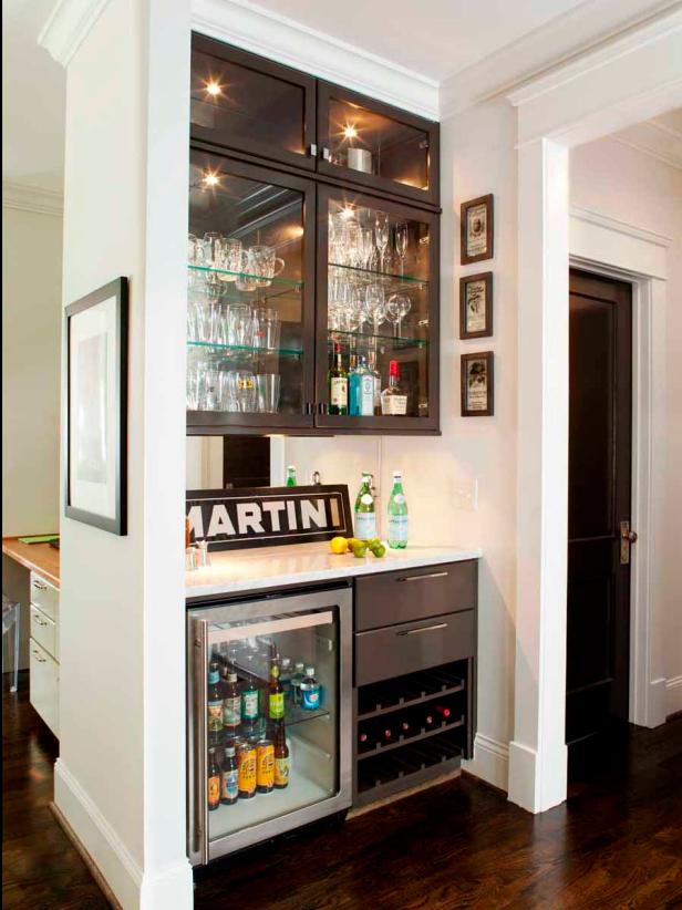 20 Stylish Small Home Bar Ideas Hgtv