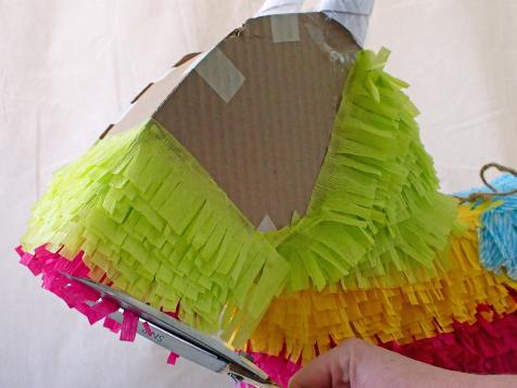 EASY) Making a Barbie piñata out of used cardboard! 