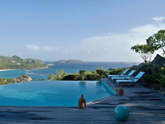 Infinity Pool With Caribbean View