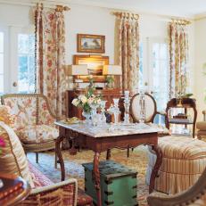Formal French-Style Living Room