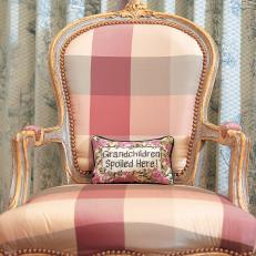 Upholstered Antique Fauteuil