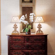 Formal Entryway With Traditional Dresser