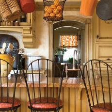 Country Kitchen with Beadboard Cabinetry