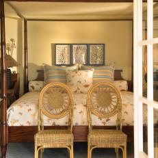 Neutral Bedroom With Four Poster Bed