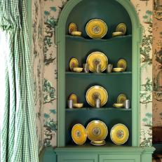 French Country Meets Chinoiserie Dining Room