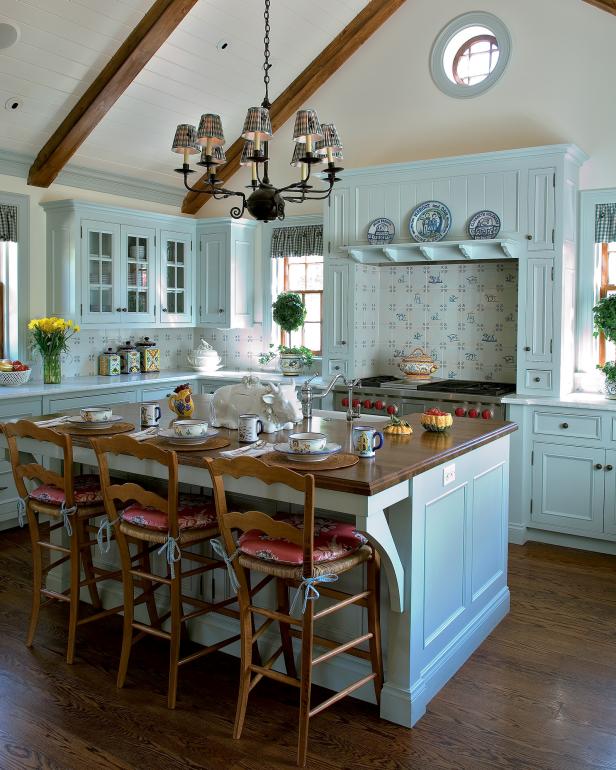 Colonial Kitchen Design: Pictures, Ideas & Tips From HGTV | HGTV