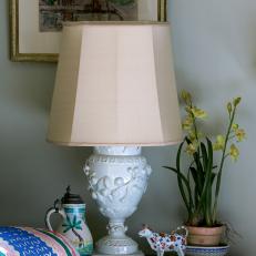 Decorative White Lamp 