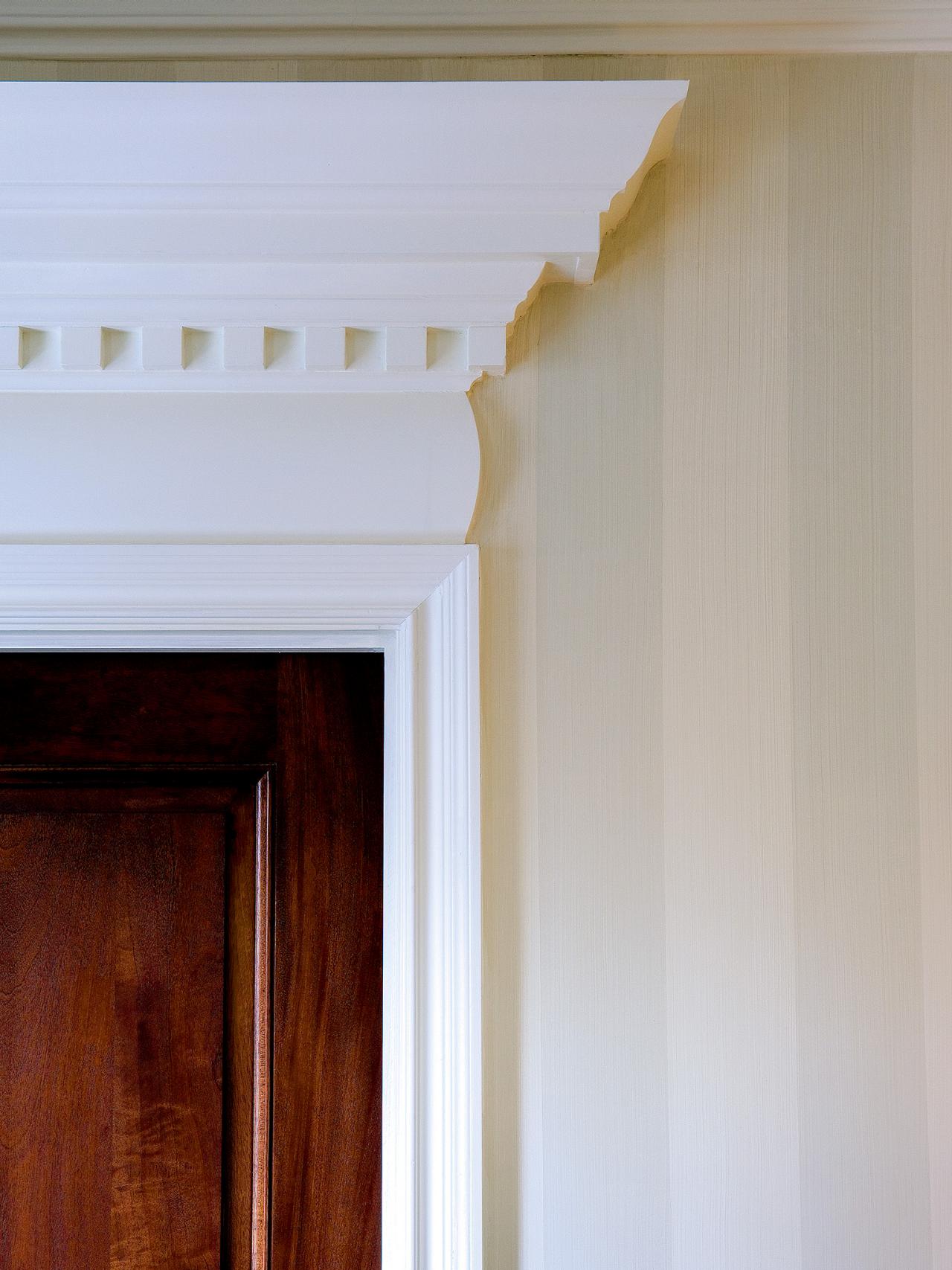 Visual Illusion Above Door Frame Hgtv