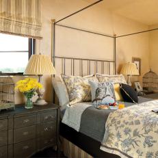 Yellow French Country Bedroom Photos Hgtv