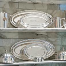 Formal Silver Serving Trays