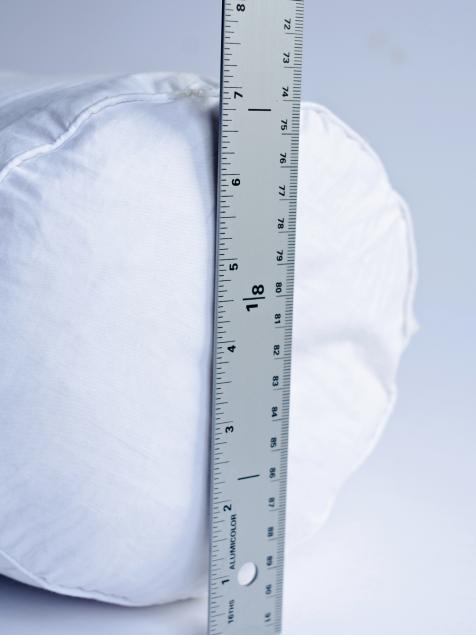 Bolster pillow measurements discount